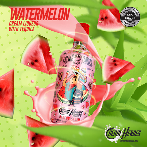 Pancho Sandía - Watermelon Cream Liqueur with Tequila - Cream Heroes